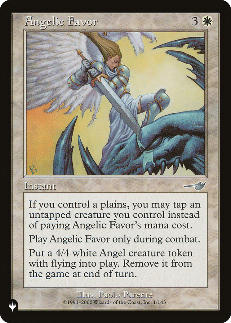 Angelic Favor [The List] | Dragon's Lair Comics and Fantasy Houston TX