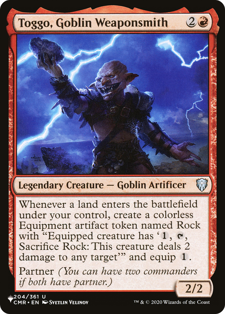 Toggo, Goblin Weaponsmith [The List] | Dragon's Lair Comics and Fantasy Houston TX