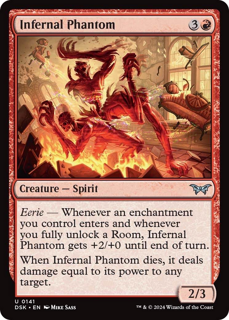 Infernal Phantom [Duskmourn: House of Horror] | Dragon's Lair Comics and Fantasy Houston TX