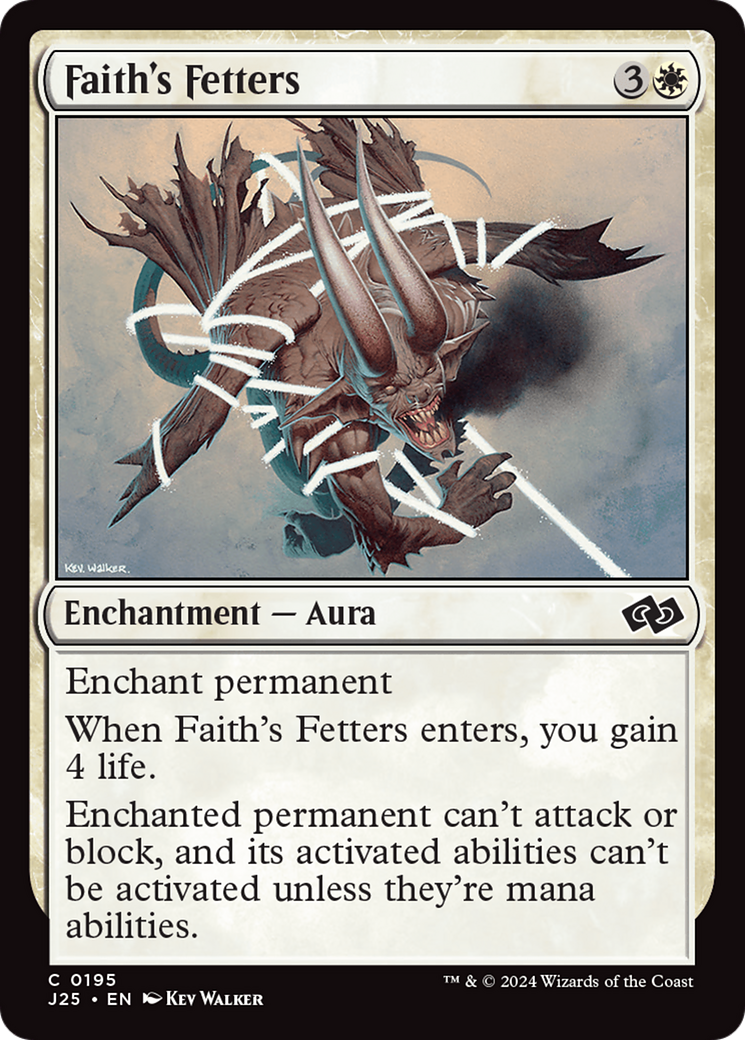 Faith's Fetters [Foundations Jumpstart] | Dragon's Lair Comics and Fantasy Houston TX