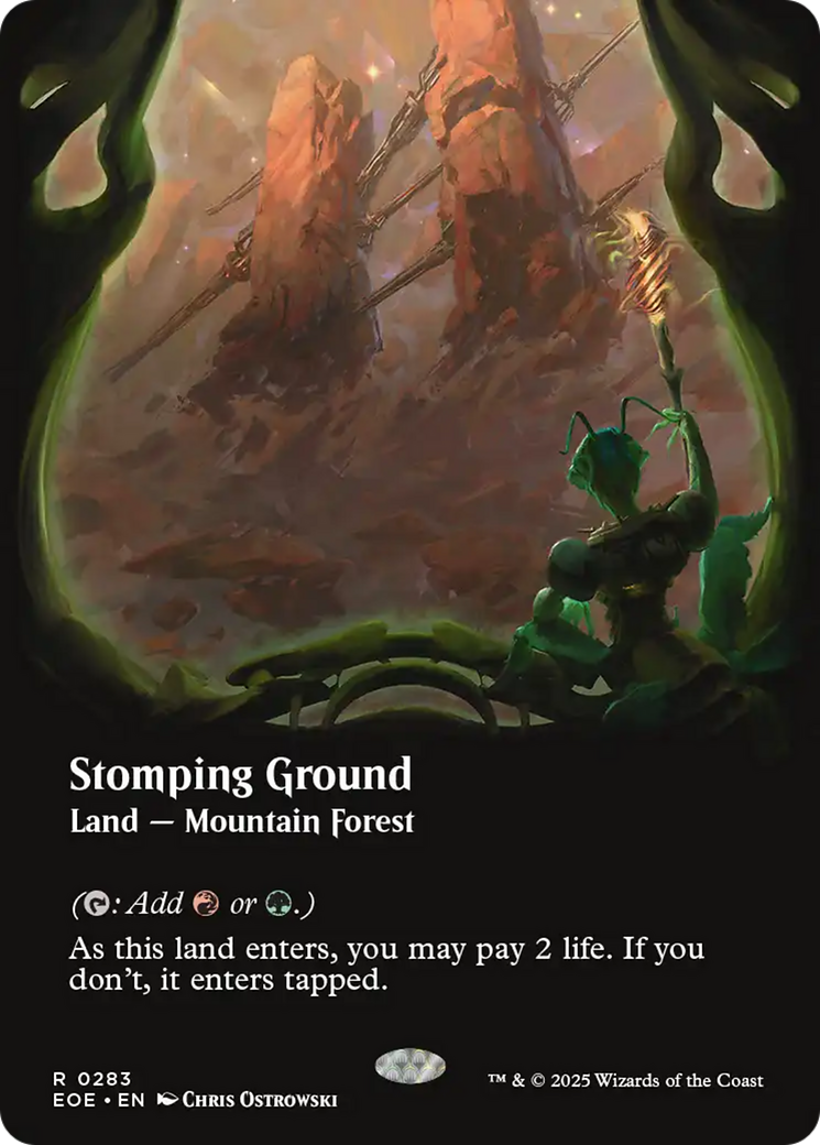 Stomping Ground (Borderless) [Edge of Eternities] | Dragon's Lair Comics and Fantasy Houston TX