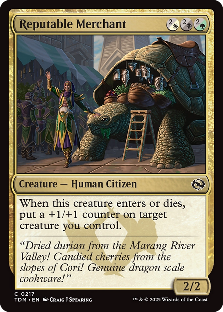 Reputable Merchant [Tarkir: Dragonstorm] | Dragon's Lair Comics and Fantasy Houston TX