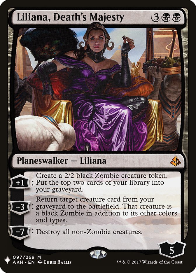 Liliana, Death's Majesty [The List] | Dragon's Lair Comics and Fantasy Houston TX