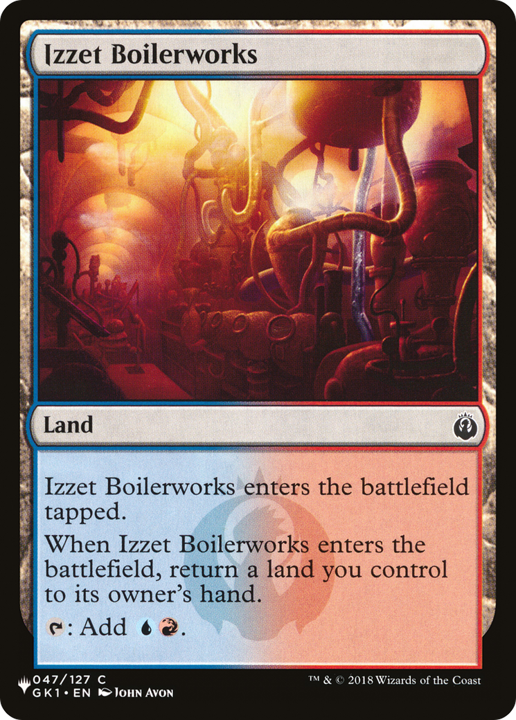 Izzet Boilerworks (GK1) [The List] | Dragon's Lair Comics and Fantasy Houston TX