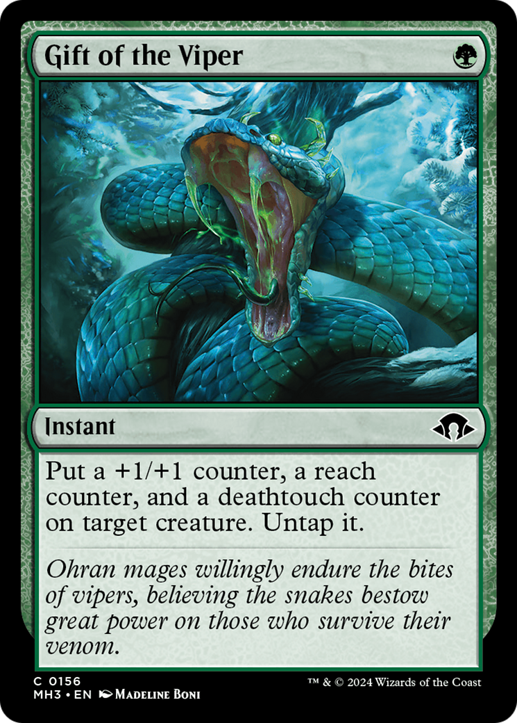 Gift of the Viper [Modern Horizons 3] | Dragon's Lair Comics and Fantasy Houston TX