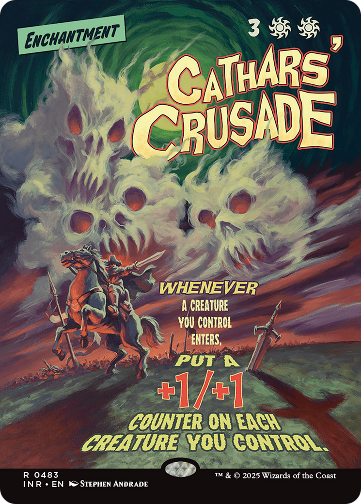 Cathars' Crusade (Showcase) [Innistrad Remastered] | Dragon's Lair Comics and Fantasy Houston TX