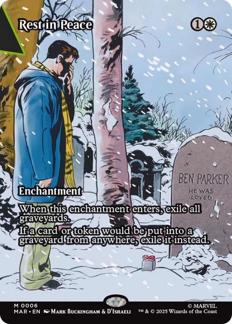 Rest in Peace (Borderless) [Marvel's Spider-Man: Eternal-Legal] | Dragon's Lair Comics and Fantasy Houston TX