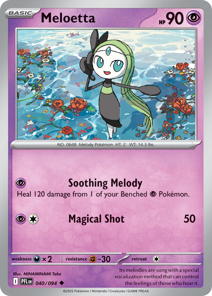 Meloetta (124/264) (Mew's Revenge - Vance Kelley) [World Championships 2023] | Odin's Place