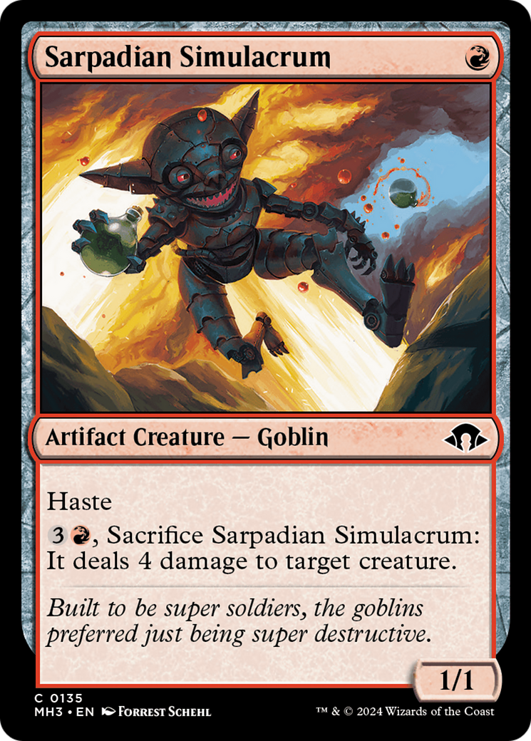 Sarpadian Simulacrum [Modern Horizons 3] | Dragon's Lair Comics and Fantasy Houston TX