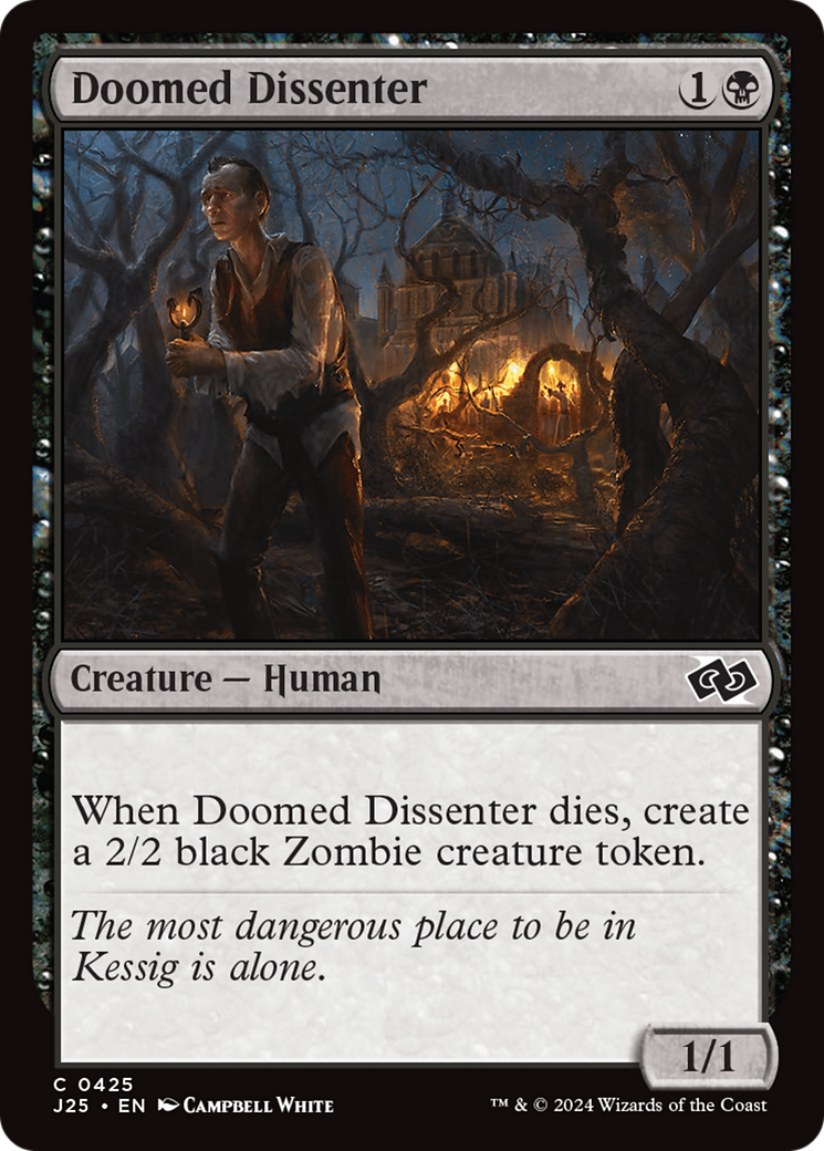Doomed Dissenter [Foundations Jumpstart] | Dragon's Lair Comics and Fantasy Houston TX