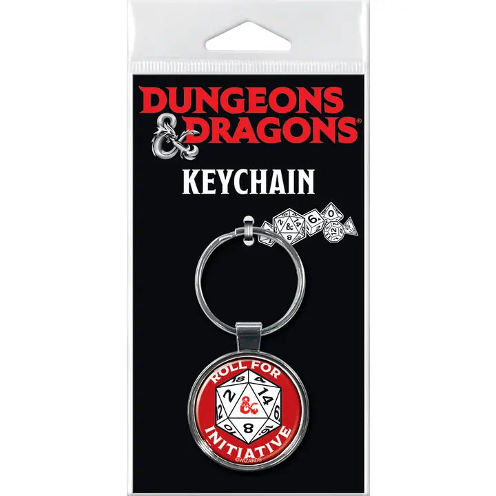 Dungeons & Dragons Roll For Iniative Keychains | Dragon's Lair Comics and Fantasy Houston TX