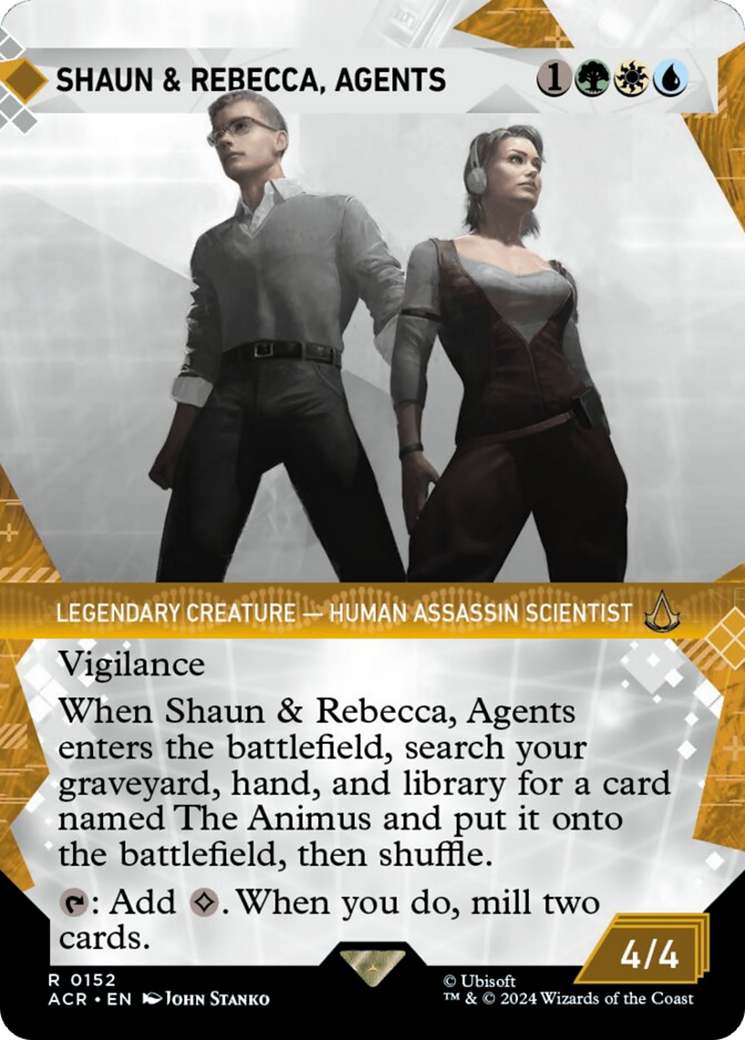 Shaun & Rebecca, Agents (Showcase) [Assassin's Creed] | Dragon's Lair Comics and Fantasy Houston TX
