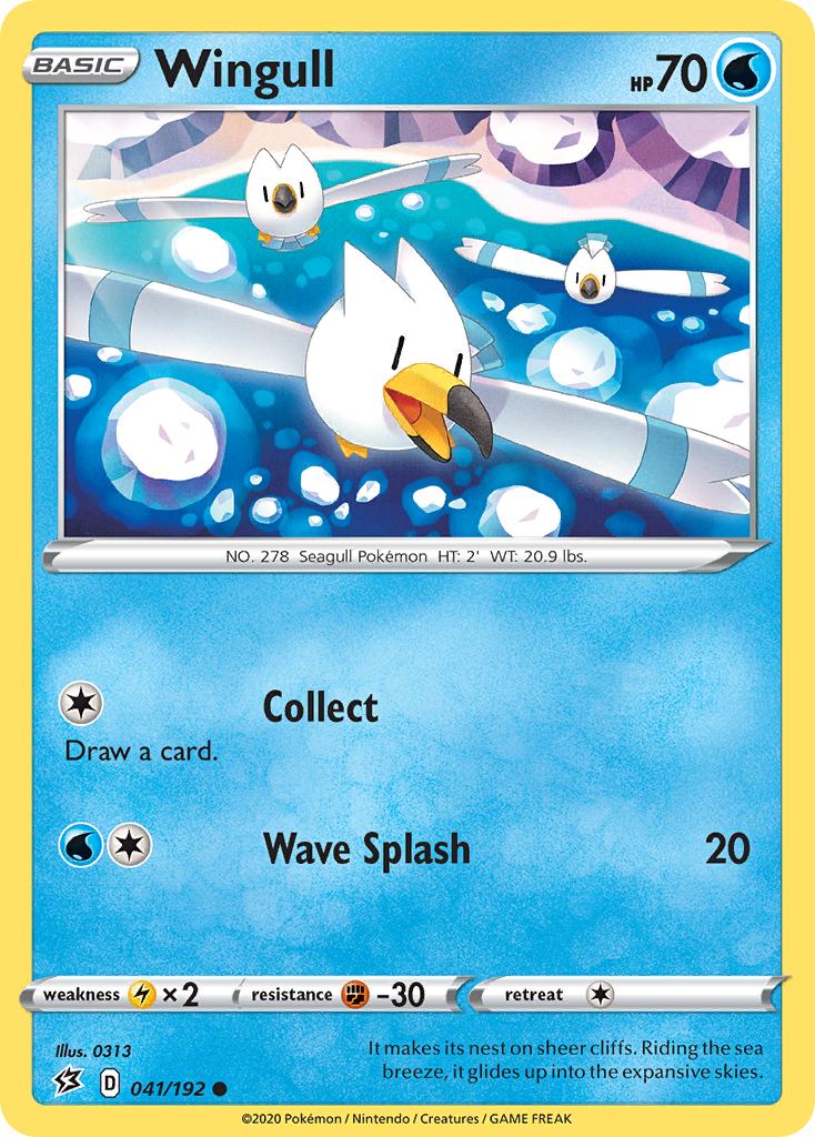 Wingull (041/192) [Sword & Shield: Rebel Clash] | Odin's Place