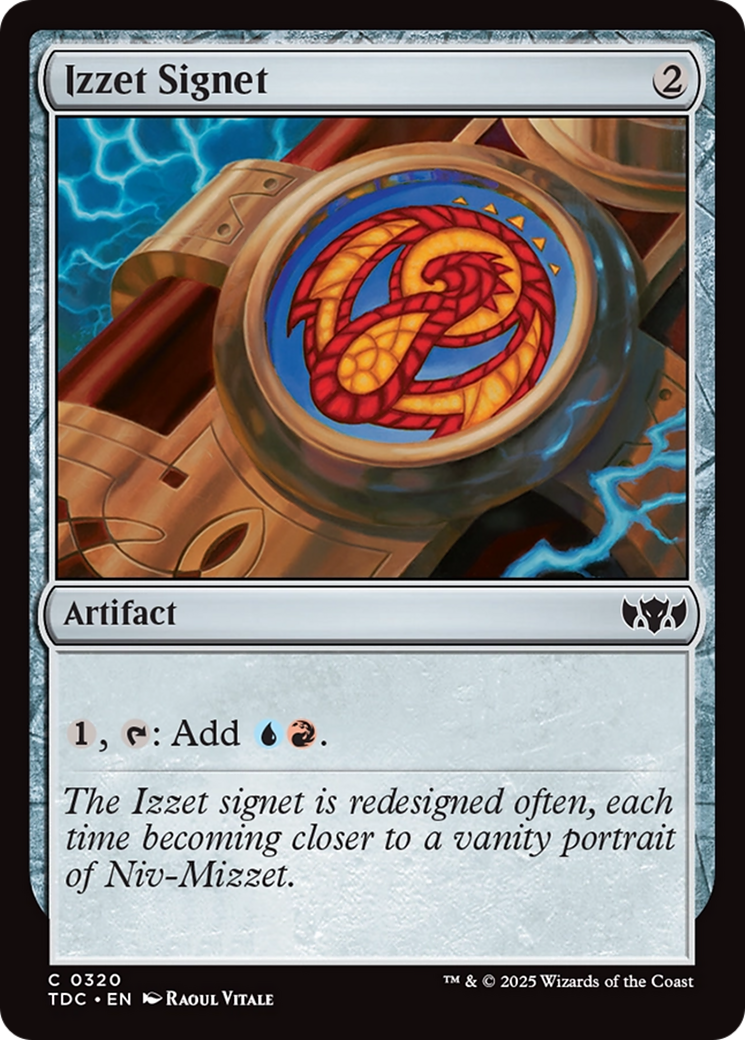 Izzet Signet [Tarkir: Dragonstorm Commander] | Dragon's Lair Comics and Fantasy Houston TX