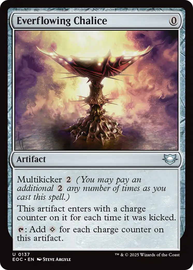 Everflowing Chalice [Edge of Eternities Commander] | Dragon's Lair Comics and Fantasy Houston TX