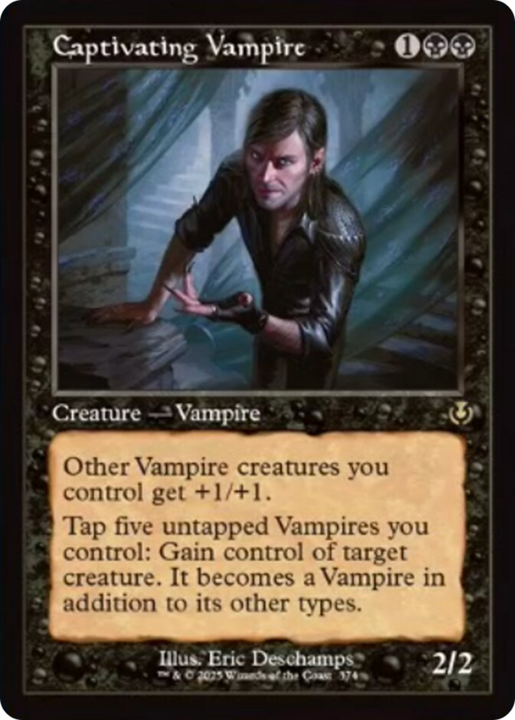 Captivating Vampire (Retro Frame) [Innistrad Remastered] | Dragon's Lair Comics and Fantasy Houston TX