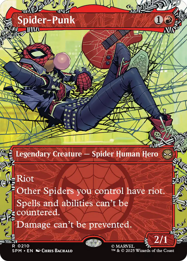 Spider-Punk (0210) (Borderless) [Marvel's Spider-Man] | Dragon's Lair Comics and Fantasy Houston TX