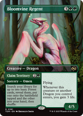 Bloomvine Regent (Borderless) [Tarkir: Dragonstorm] | Dragon's Lair Comics and Fantasy Houston TX