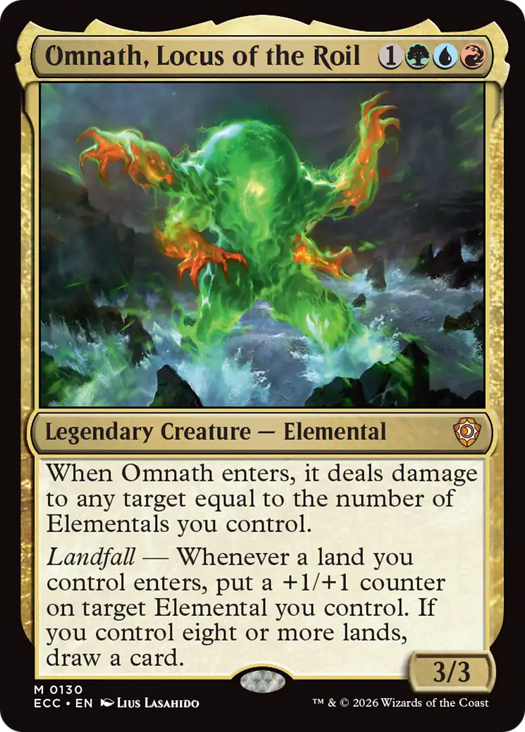 Omnath, Locus of the Roil [Lorwyn Eclipsed Commander] | Odin's Place