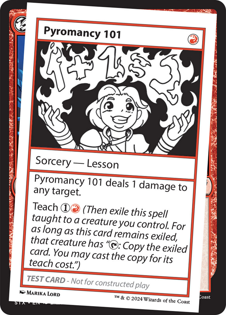 Pyromancy 101 [Mystery Booster 2 Playtest Cards] | Dragon's Lair Comics and Fantasy Houston TX