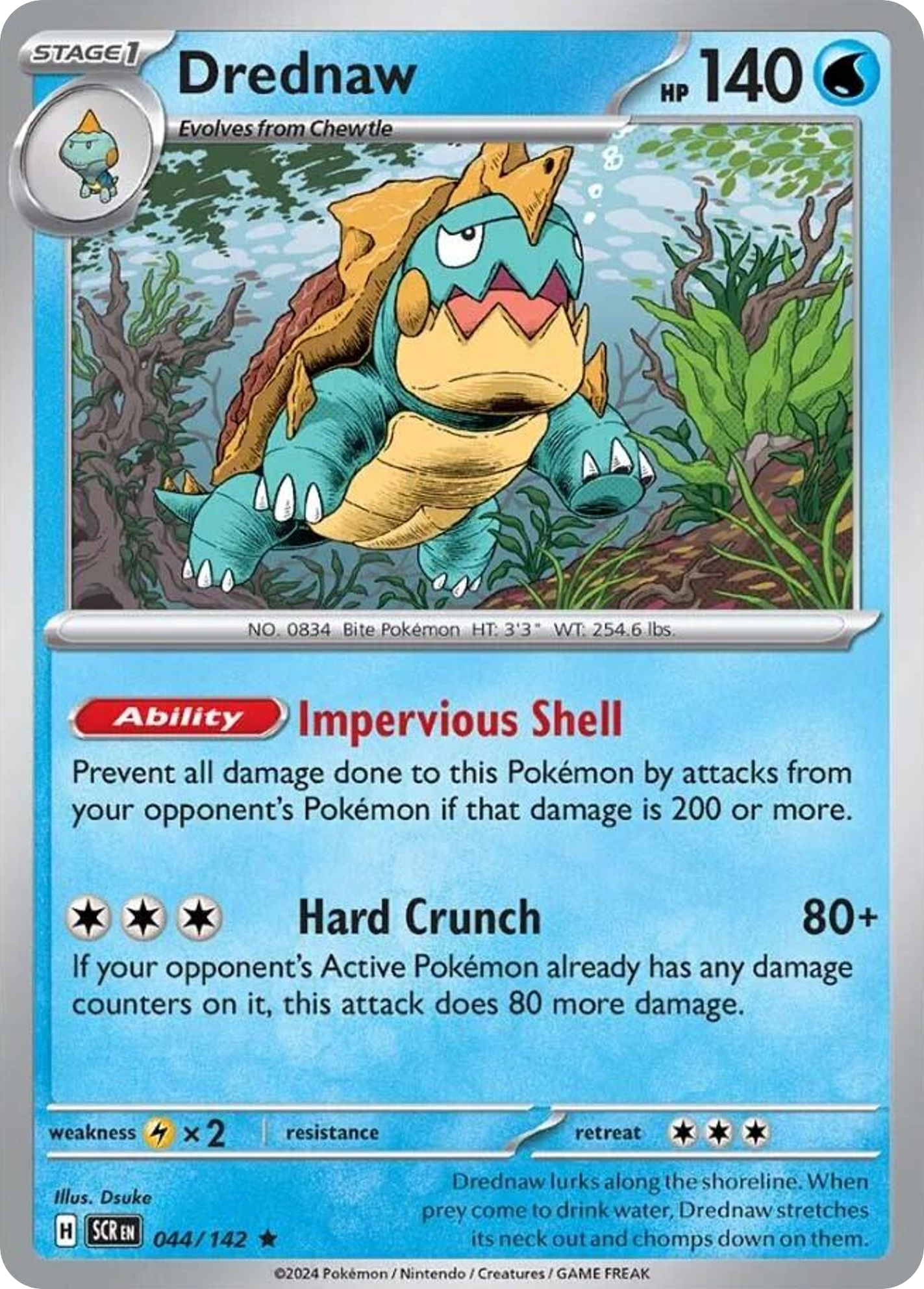 Drednaw (044/142) [Scarlet & Violet: Stellar Crown] | Odin's Place