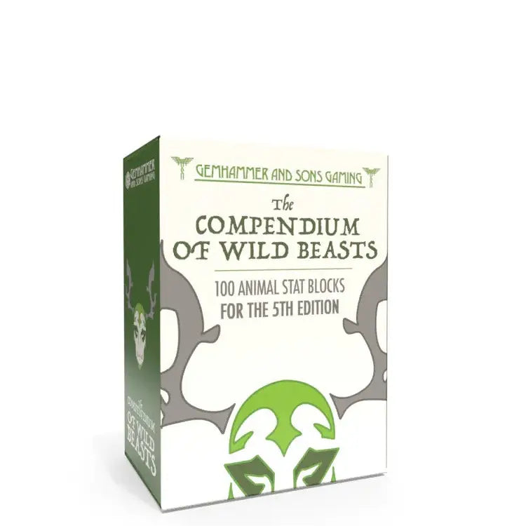 Gemhammer and Sons Compendium of Wild Beasts | Dragon's Lair Comics and Fantasy Houston TX