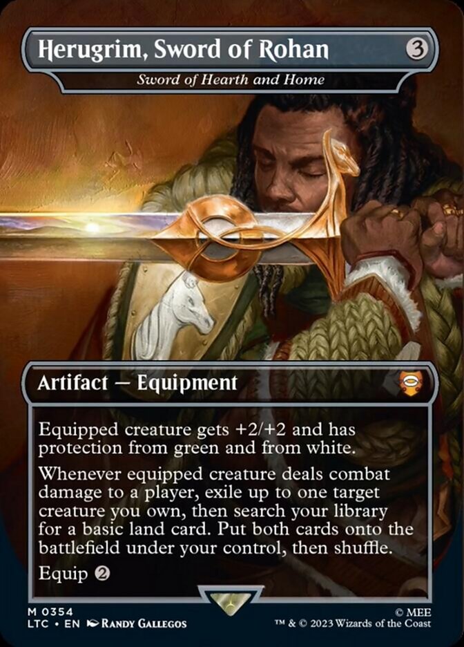 Herugrim, Sword of Rohan - Sword of Hearth and Home [The Lord of the Rings: Tales of Middle-Earth Commander] | Dragon's Lair Comics and Fantasy Houston TX