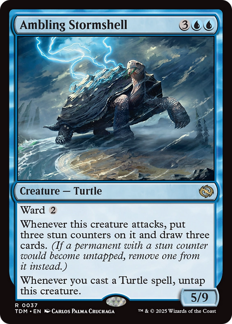 Ambling Stormshell [Tarkir: Dragonstorm] | Dragon's Lair Comics and Fantasy Houston TX