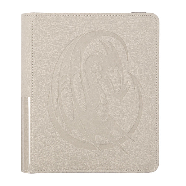Dragon Shield Binder: Card Codex Portfolio 160- Ashen White | Dragon's Lair Comics and Fantasy Houston TX