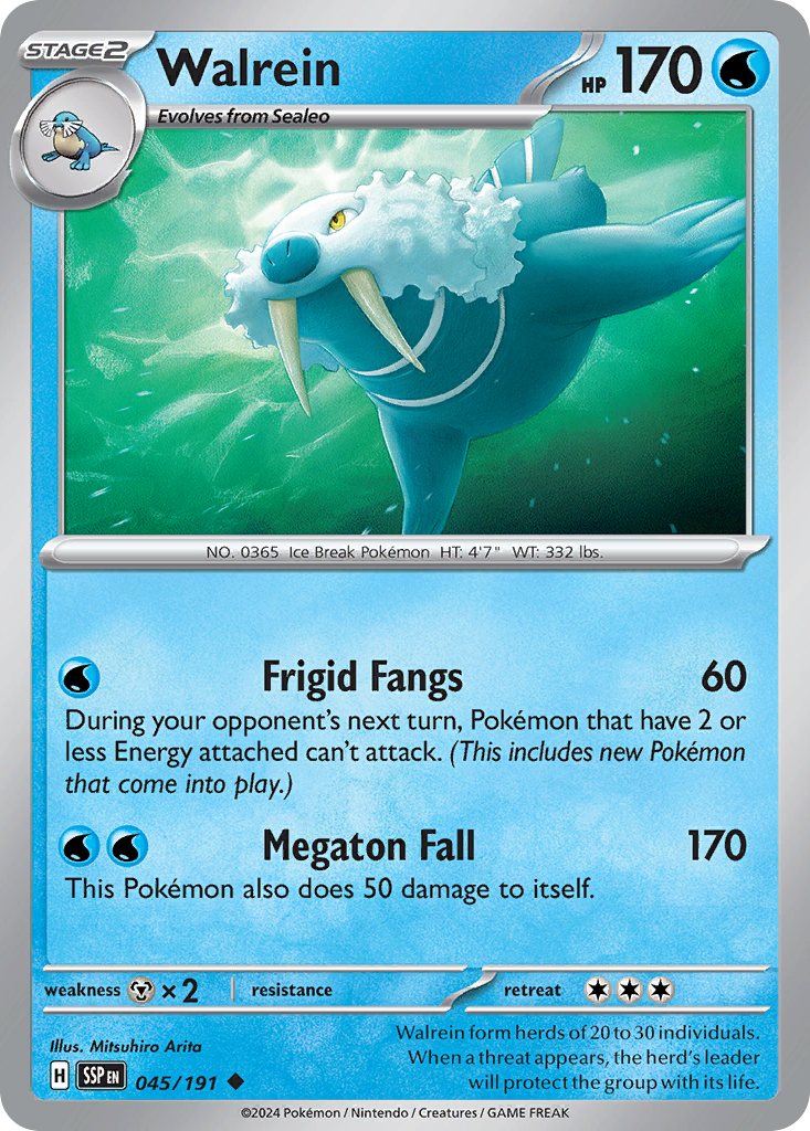 Walrein (045/191) [Scarlet & Violet: Surging Sparks] | Odin's Place