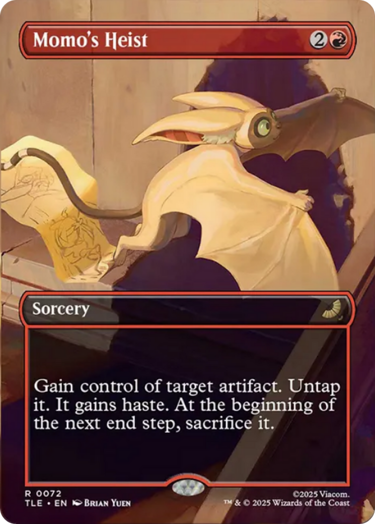 Momo's Heist (Borderless) [Avatar: The Last Airbender: Eternal-Legal] | Dragon's Lair Comics and Fantasy Houston TX