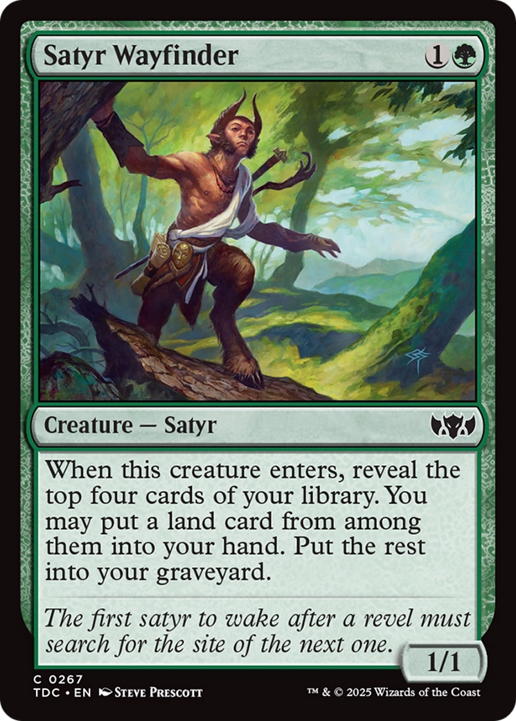 Satyr Wayfinder [Tarkir: Dragonstorm Commander] | Dragon's Lair Comics and Fantasy Houston TX