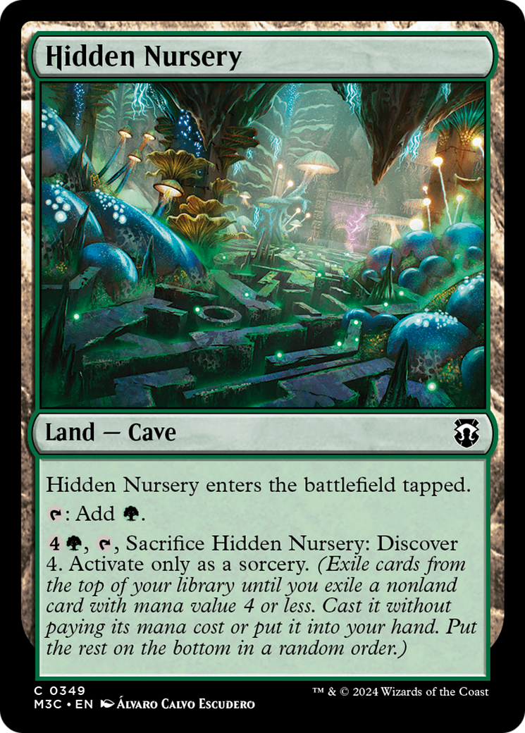 Hidden Nursery (Ripple Foil) [Modern Horizons 3 Commander] | Dragon's Lair Comics and Fantasy Houston TX