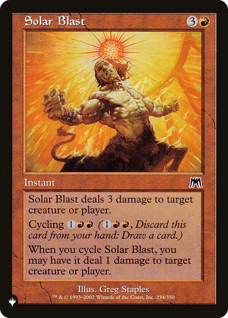 Solar Blast [The List] | Dragon's Lair Comics and Fantasy Houston TX