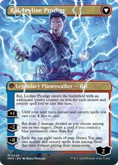 Ral, Monsoon Mage // Ral, Leyline Prodigy (Borderless) [Modern Horizons 3] | Dragon's Lair Comics and Fantasy Houston TX
