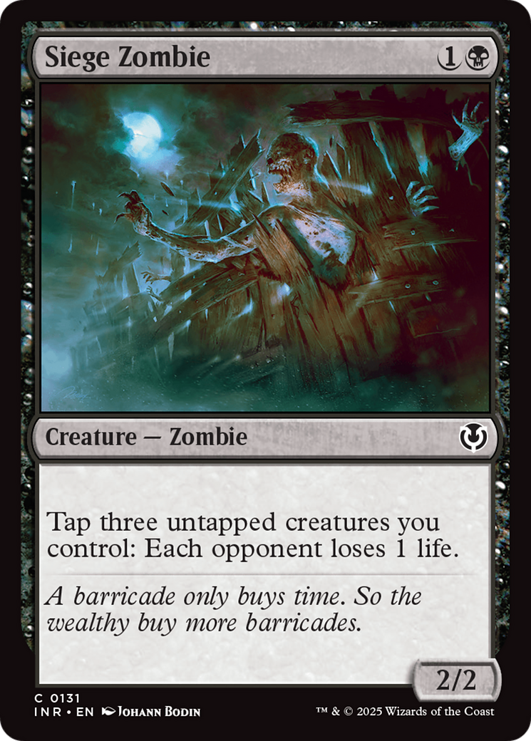 Siege Zombie [Innistrad Remastered] | Dragon's Lair Comics and Fantasy Houston TX