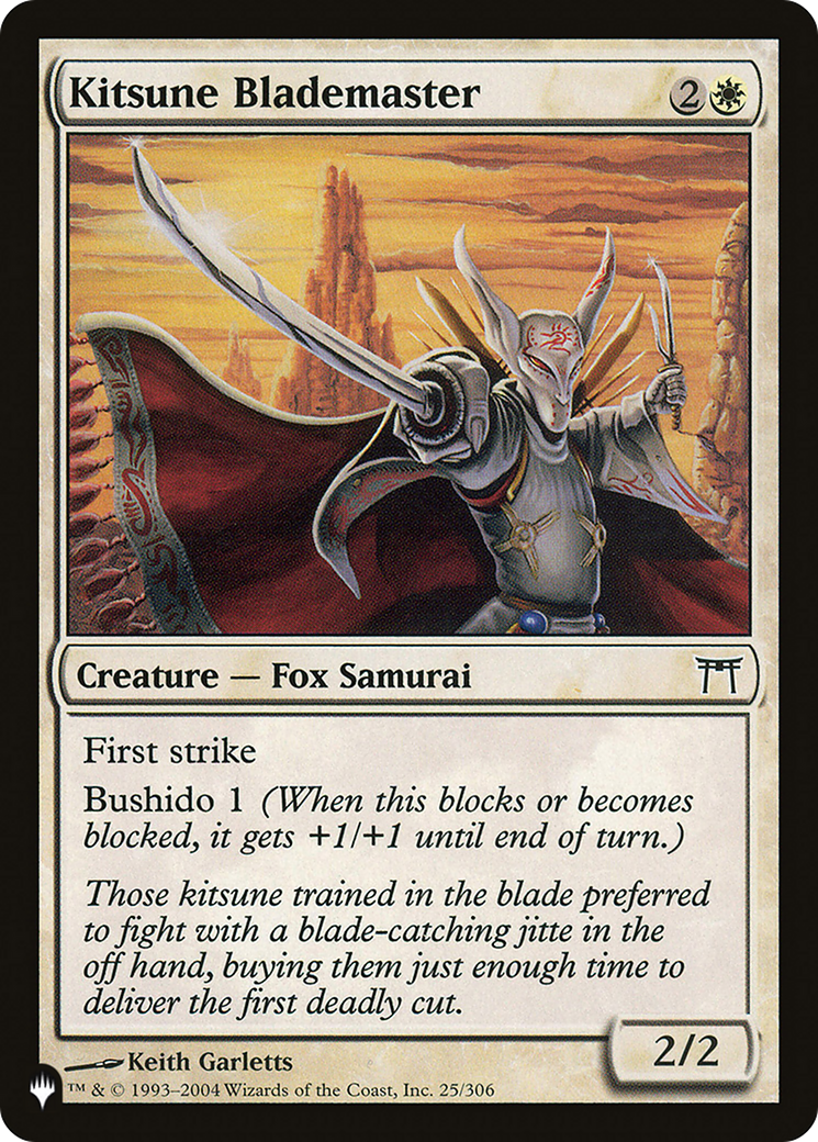 Kitsune Blademaster [The List] | Dragon's Lair Comics and Fantasy Houston TX