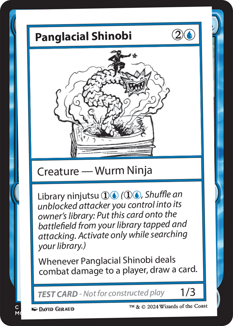 Panglacial Shinobi [Mystery Booster 2 Playtest Cards] | Dragon's Lair Comics and Fantasy Houston TX