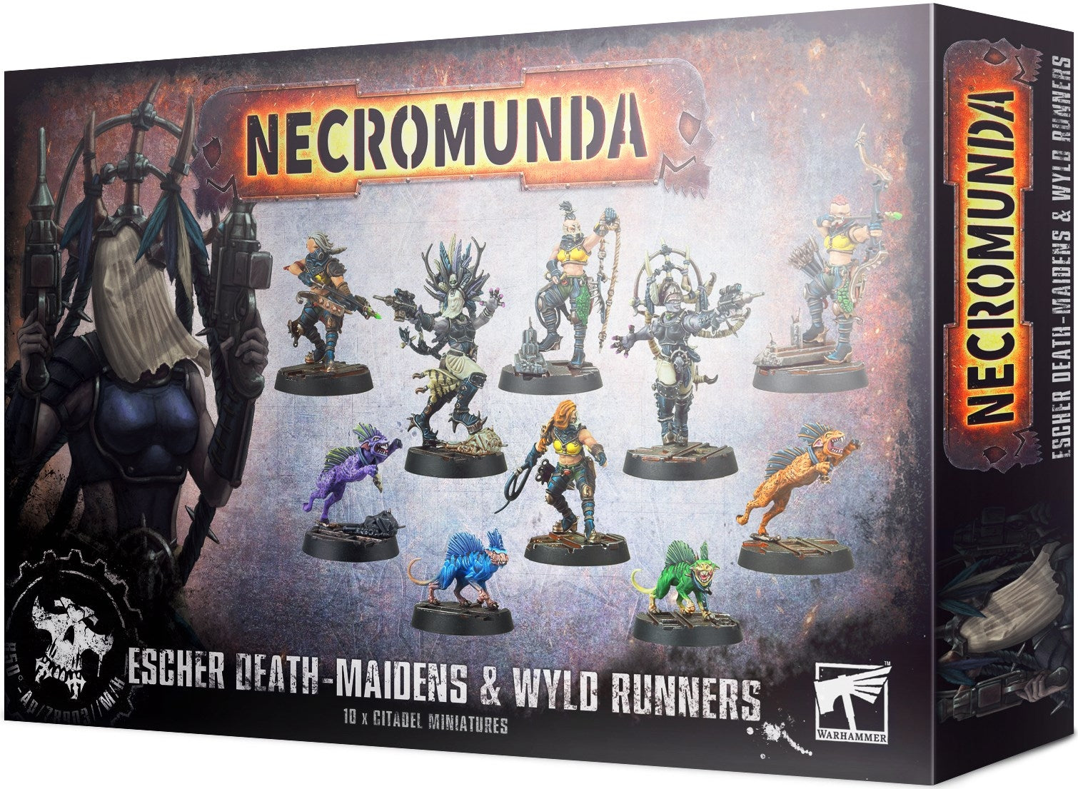 Image for Necromunda: House Escher Death-Maidens & Wyld Runners - Warhammer Box Sets | Dragon's Lair Comics and Fantasy Houston TX