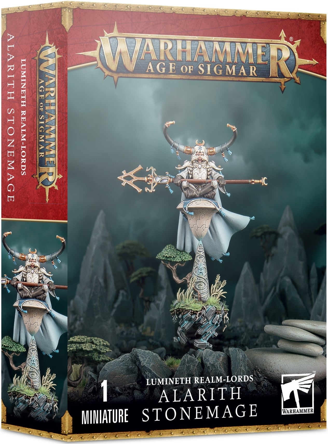 Image for Warhammer: Age of Sigmar - Lumineth Realm-Lords: Alarith Stonemage - Warhammer Box Sets | Dragon's Lair Comics and Fantasy Houston TX