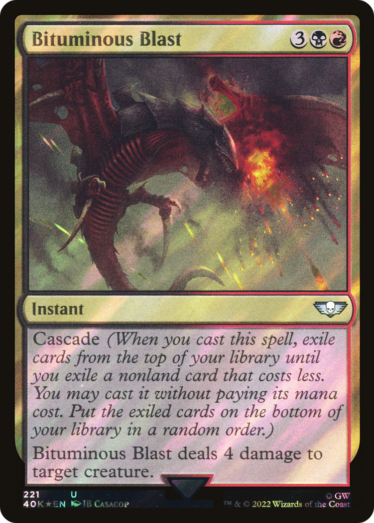 Bituminous Blast [Modern Horizons 3 Commander] | Dragon's Lair Comics and Fantasy Houston TX