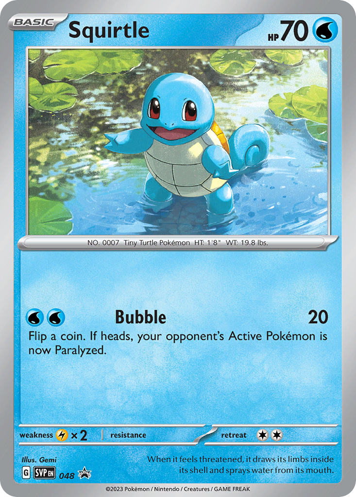Squirtle (148/142) [Scarlet & Violet: Stellar Crown] | Odin's Place