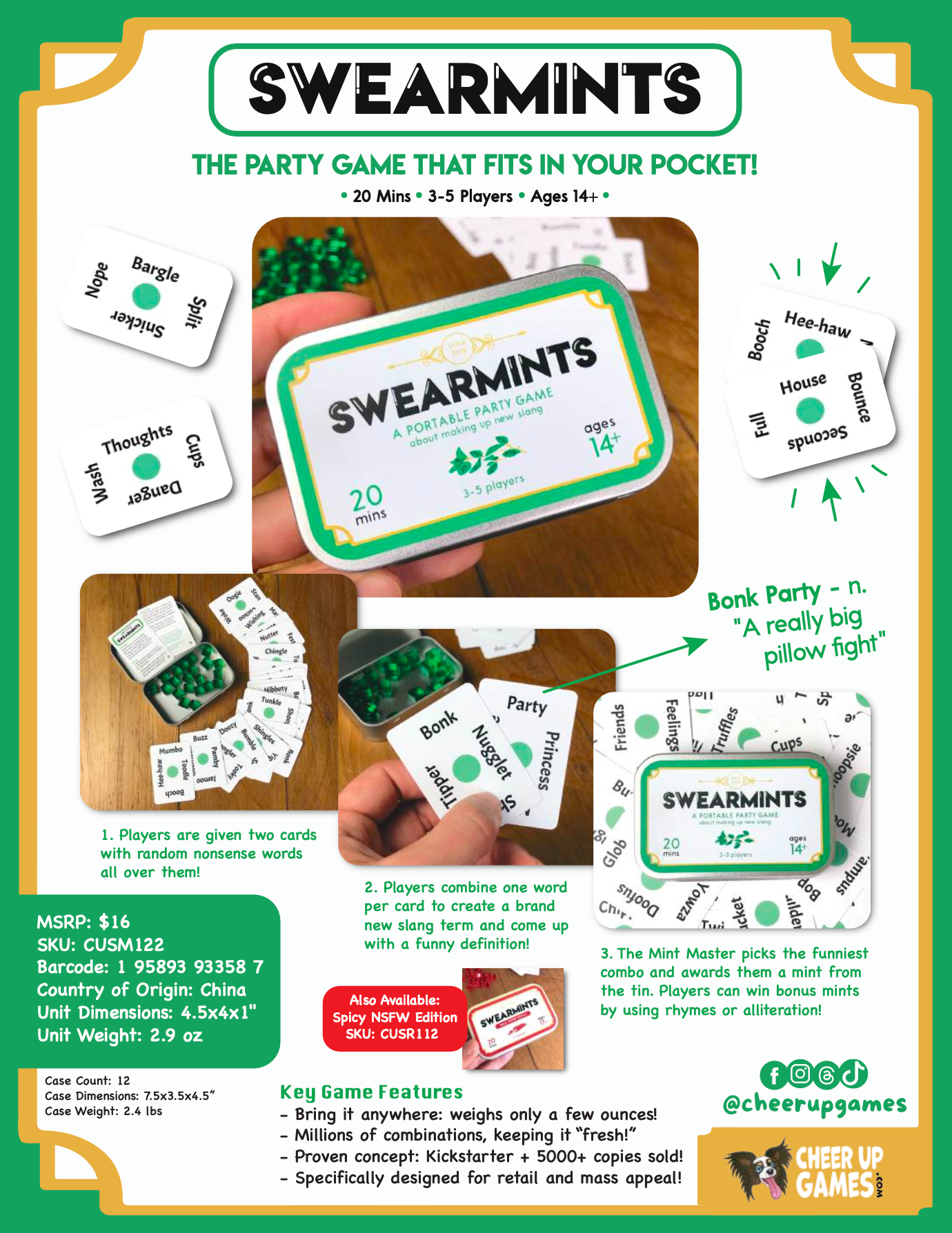 Swearmints | Dragon's Lair Comics and Fantasy Houston TX