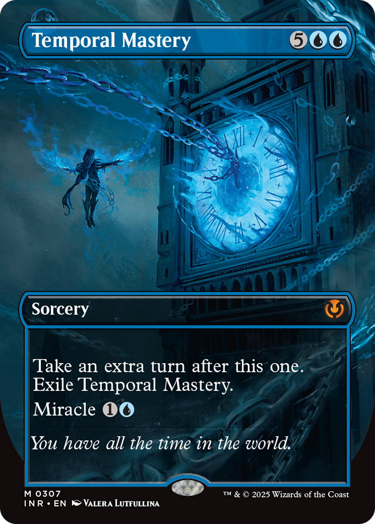 Temporal Mastery (Borderless) [Innistrad Remastered] | Dragon's Lair Comics and Fantasy Houston TX