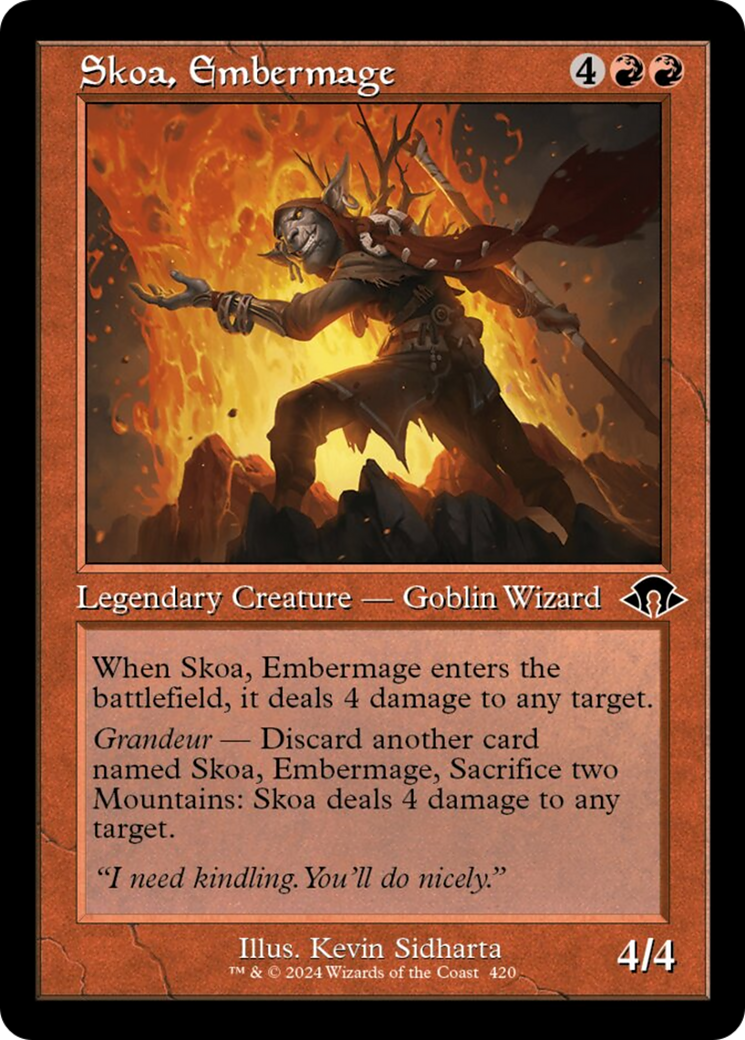 Skoa, Embermage (Retro) [Modern Horizons 3] | Dragon's Lair Comics and Fantasy Houston TX