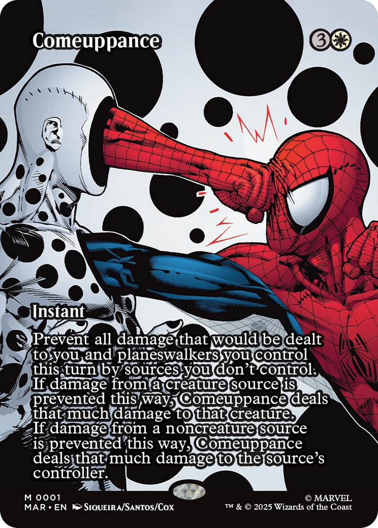 Comeuppance (Borderless) [Marvel's Spider-Man: Eternal-Legal] | Dragon's Lair Comics and Fantasy Houston TX