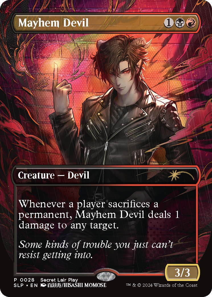 Mayhem Devil [Secret Lair Showdown] | Dragon's Lair Comics and Fantasy Houston TX