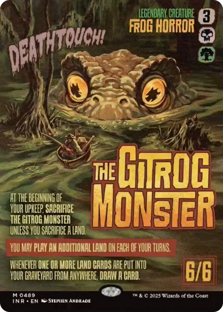 The Gitrog Monster (Showcase) [Innistrad Remastered] | Dragon's Lair Comics and Fantasy Houston TX
