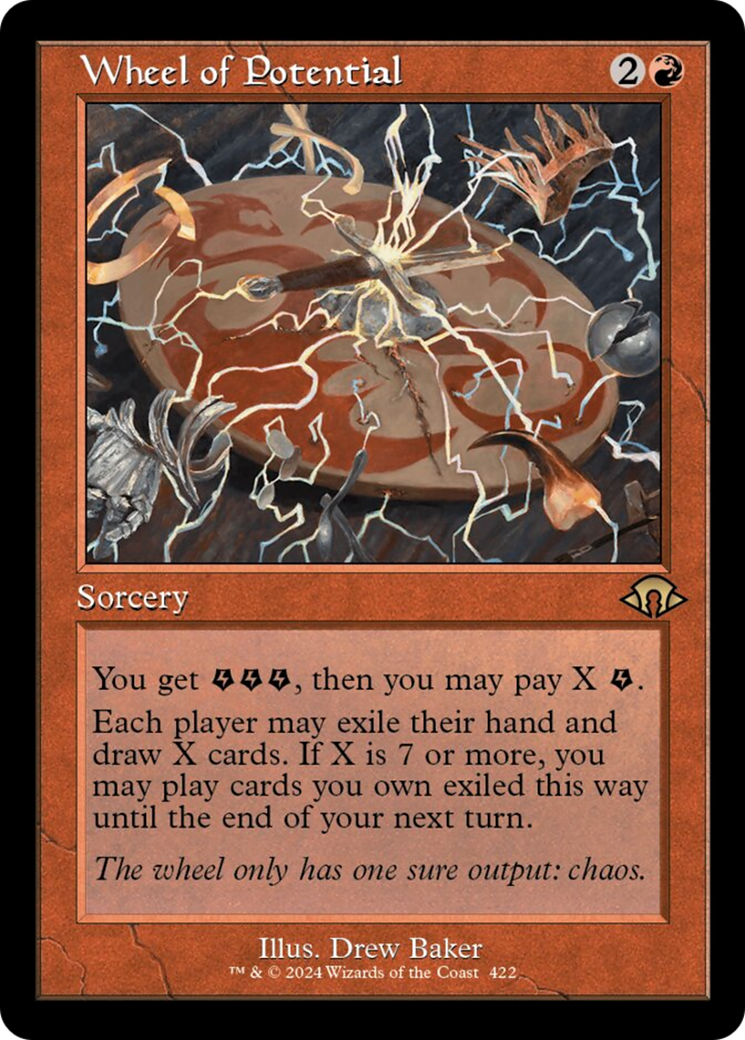 Wheel of Potential (Retro) [Modern Horizons 3] | Dragon's Lair Comics and Fantasy Houston TX