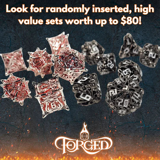 Forged Gaming Mystery Metal Dice Pack | Odin's Place